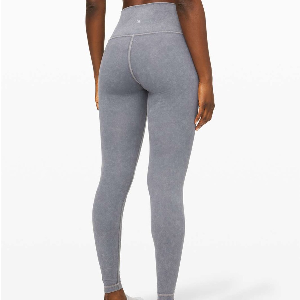 Lululemon Wunder Under High-Rise Tight Snow Washed 28" Washed size 4